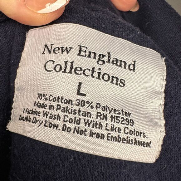 BOSTON 1630 BOX HOODIE CAMPUS GEAR - Picture 4 of 4